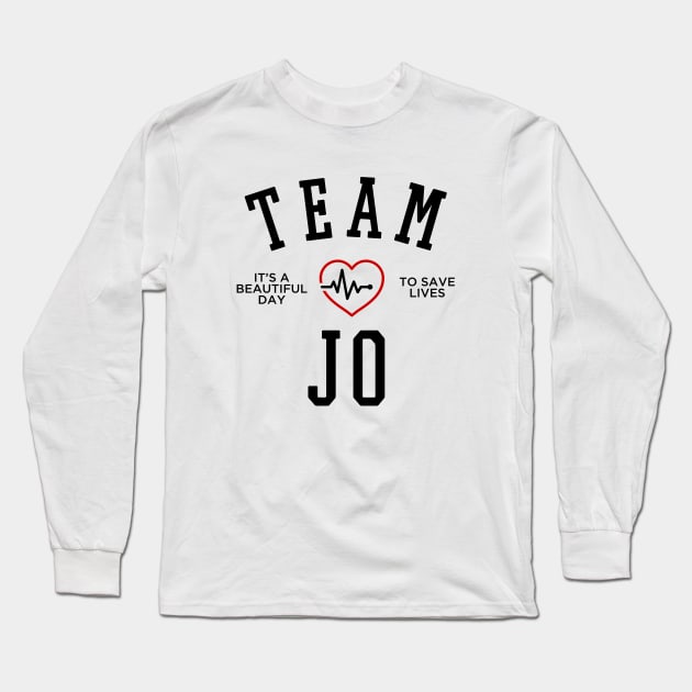 TEAM JO WILSON Long Sleeve T-Shirt by localfandoms